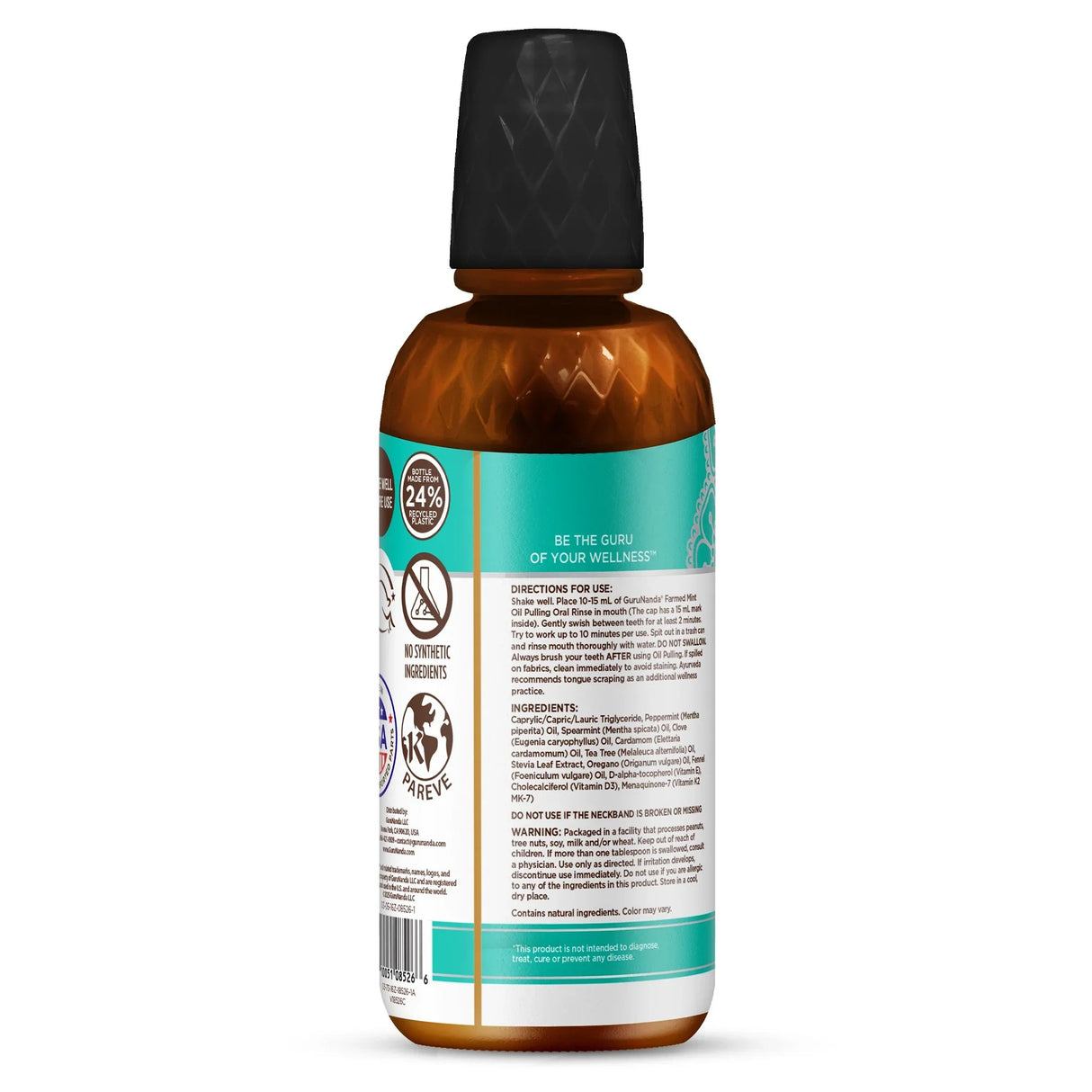 Cocomint Oil Pulling with 7 Essential Oils & Vitamins D3, E & K2