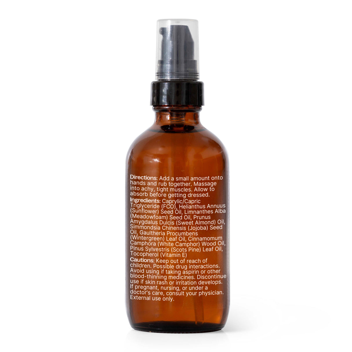 Muscle Aid Body Oil