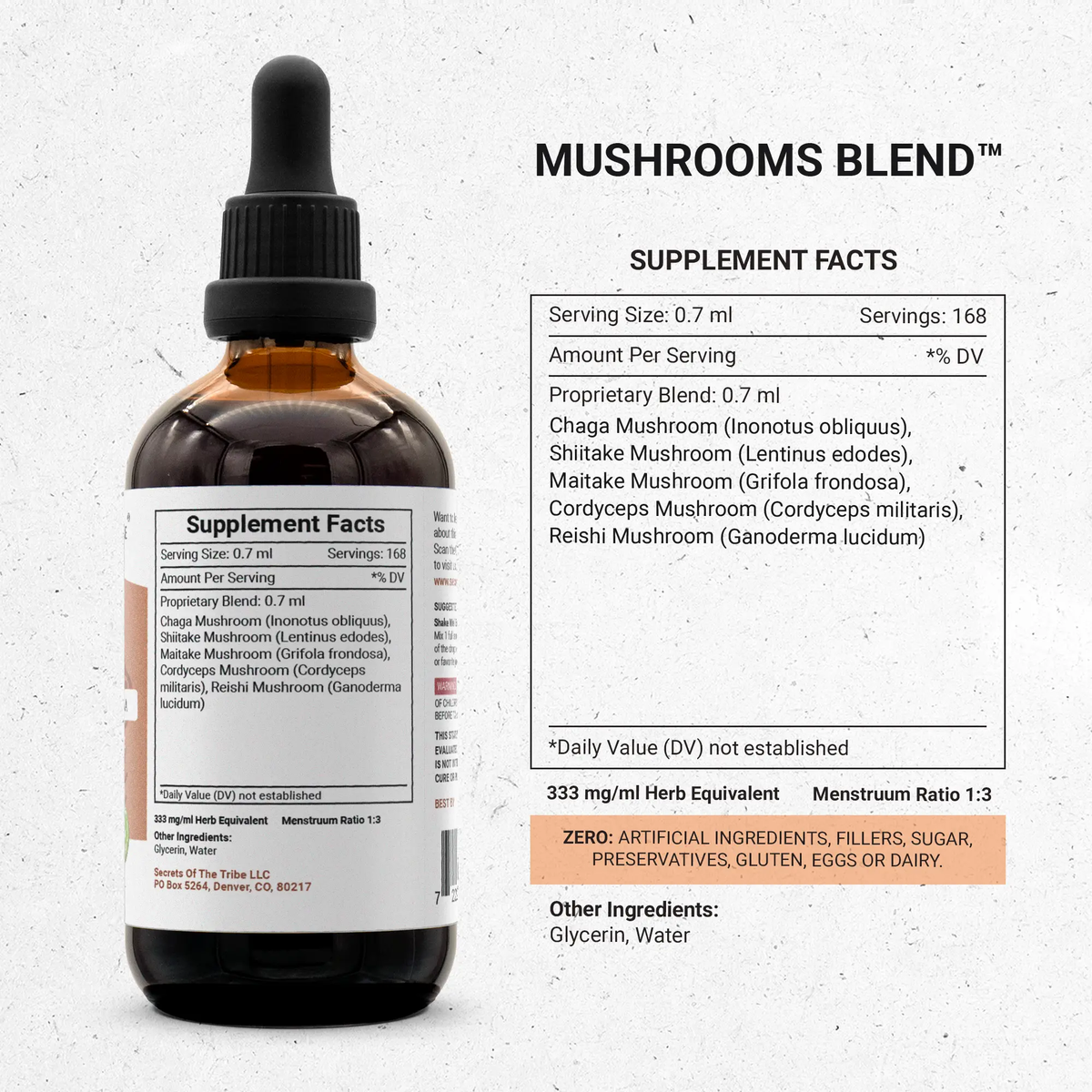 Mushrooms Blend - Immune Support Formula