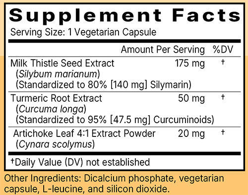 Milk Thistle with Artichoke & Turmeric