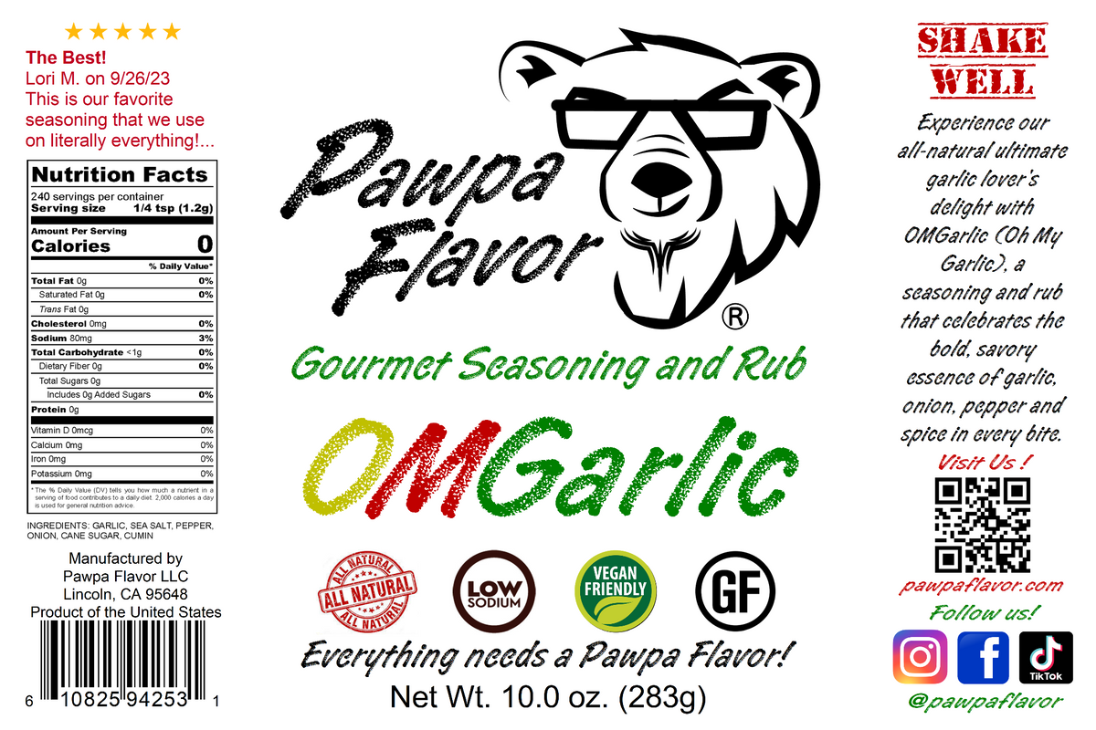 Pawpa Flavor OMGarlic