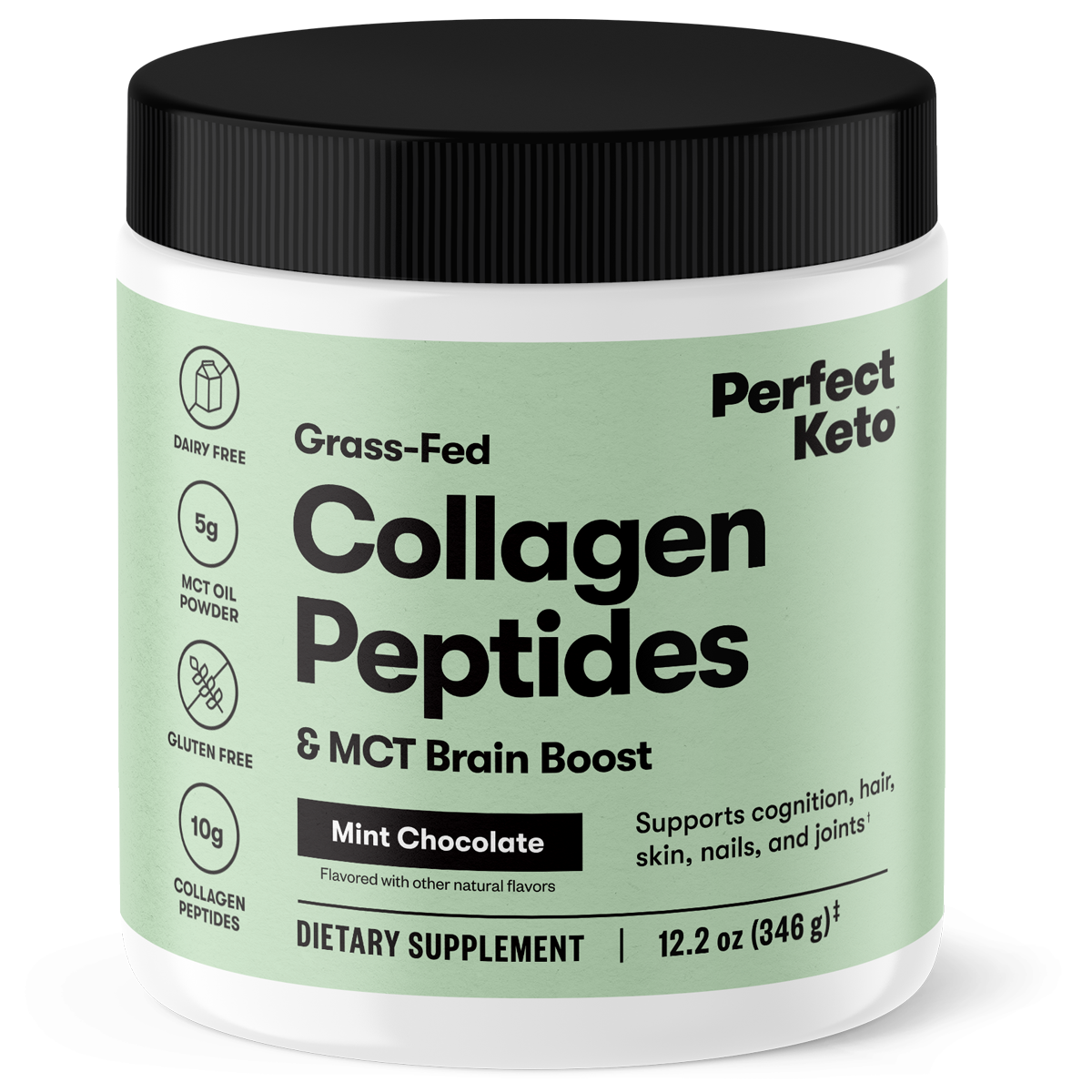 Grass-Fed Collagen Peptides & MCT Brain Boost