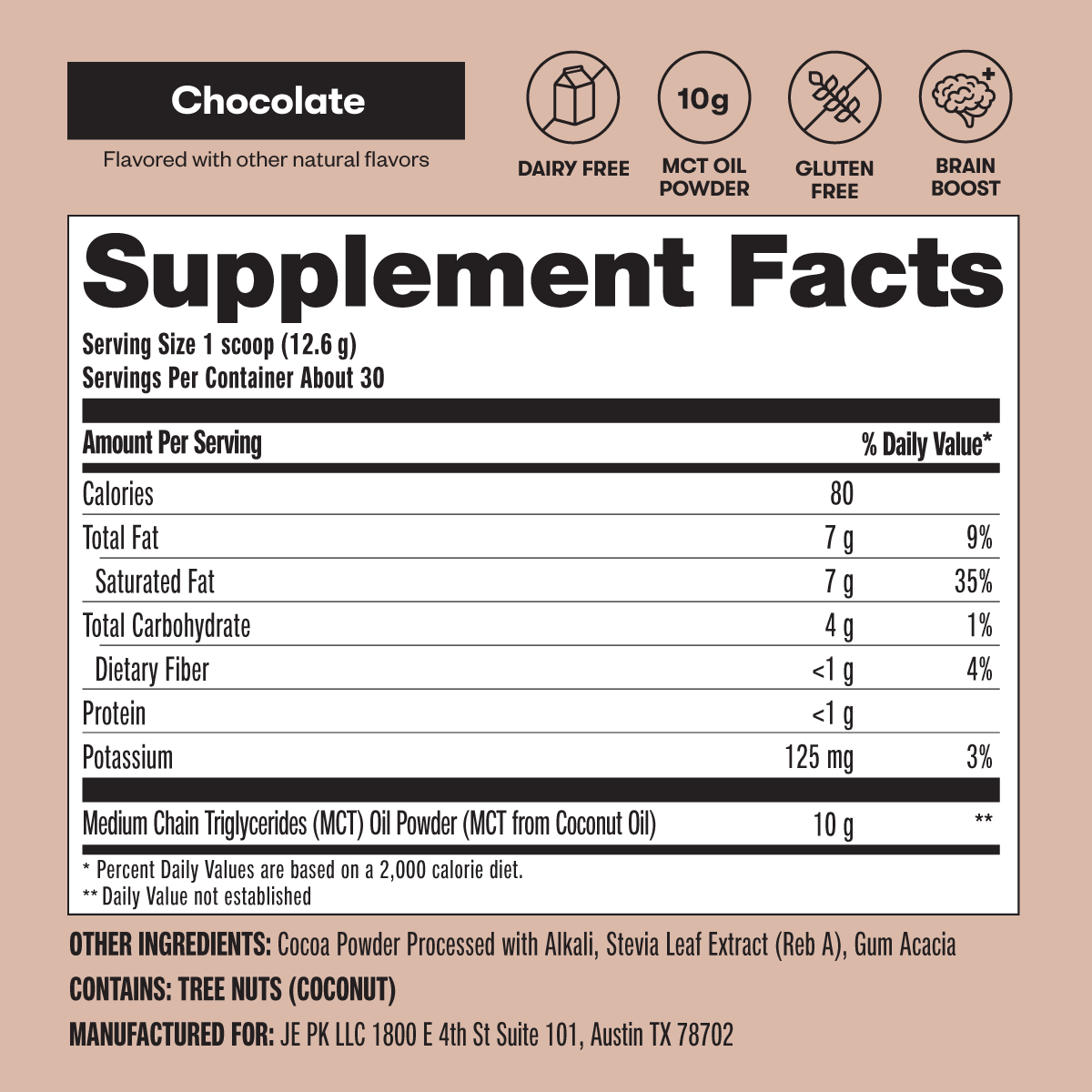Perfect Keto MCT Oil Powder