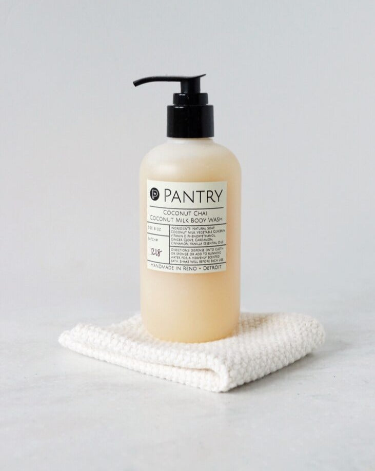 Pantry Products Moisturizing Coconut Milk Body Wash - 3 flavors to delight your senses