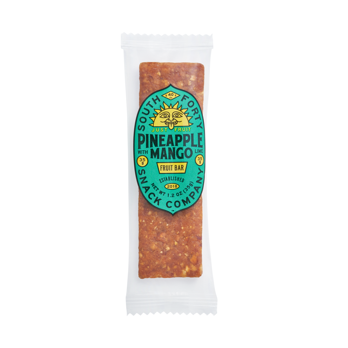 Mango Pineapple Lime Fruit Bars 18-Pack