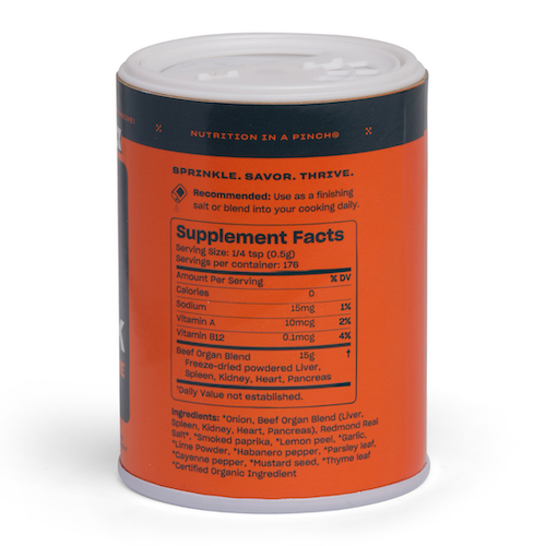 Pluck Habanero Lime – Animal-Based Superfood Seasoning