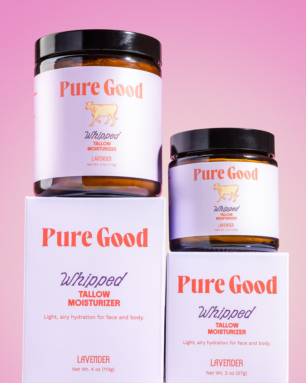 Lavender Whipped Tallow - Calming & Restoring