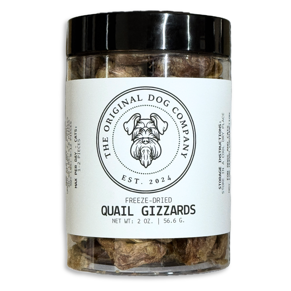 Freeze-Dried Quail Gizzards