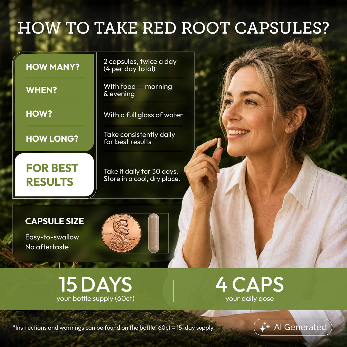 Secrets of the Tribe Red Root Capsules