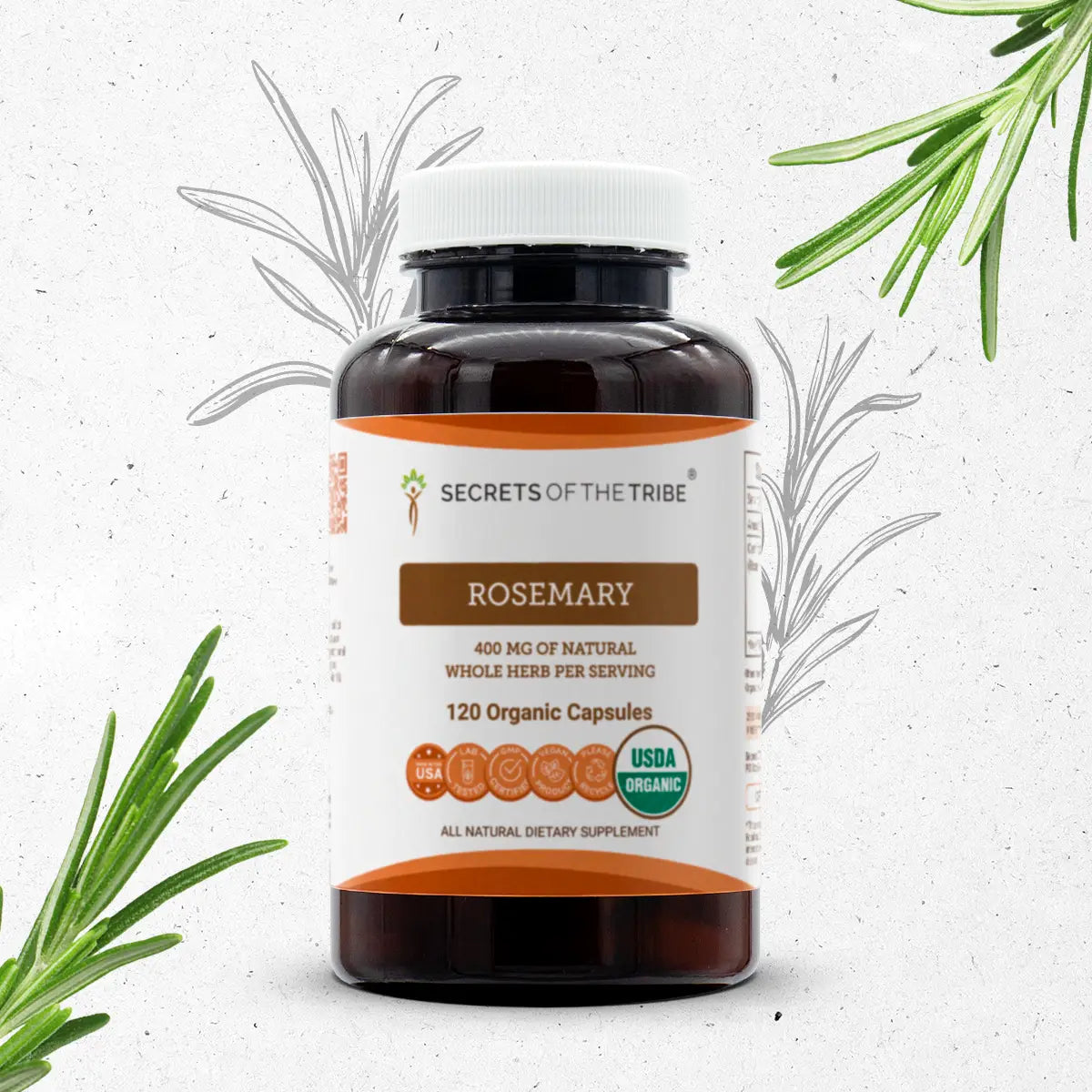 Secrets of the Tribe Rosemary Capsules