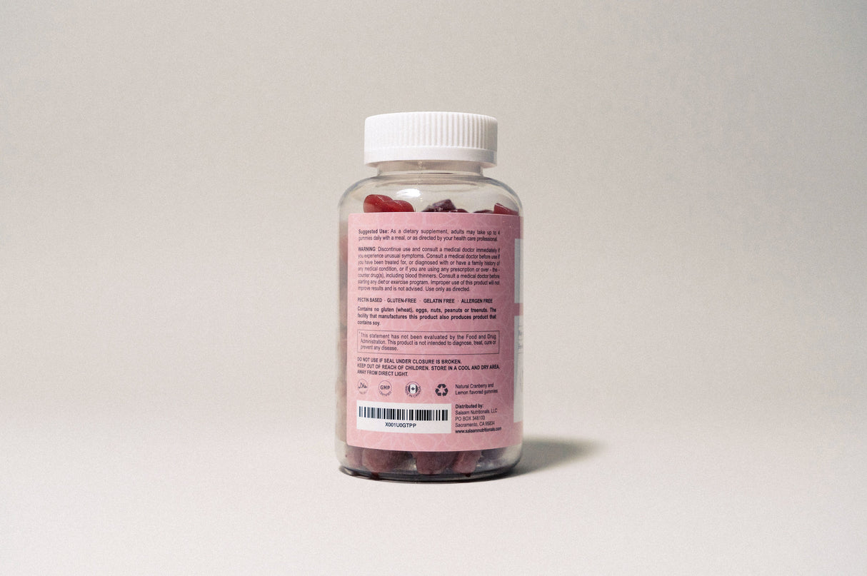 Halal Prenatal Vitamins - Gummy Multivitamins with Folate & DHA - 90 Count | Salaam Nutritionals