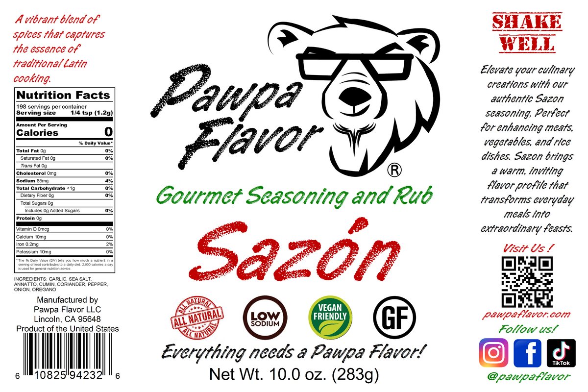 Pawpa Flavor Sazon - Limited Edition