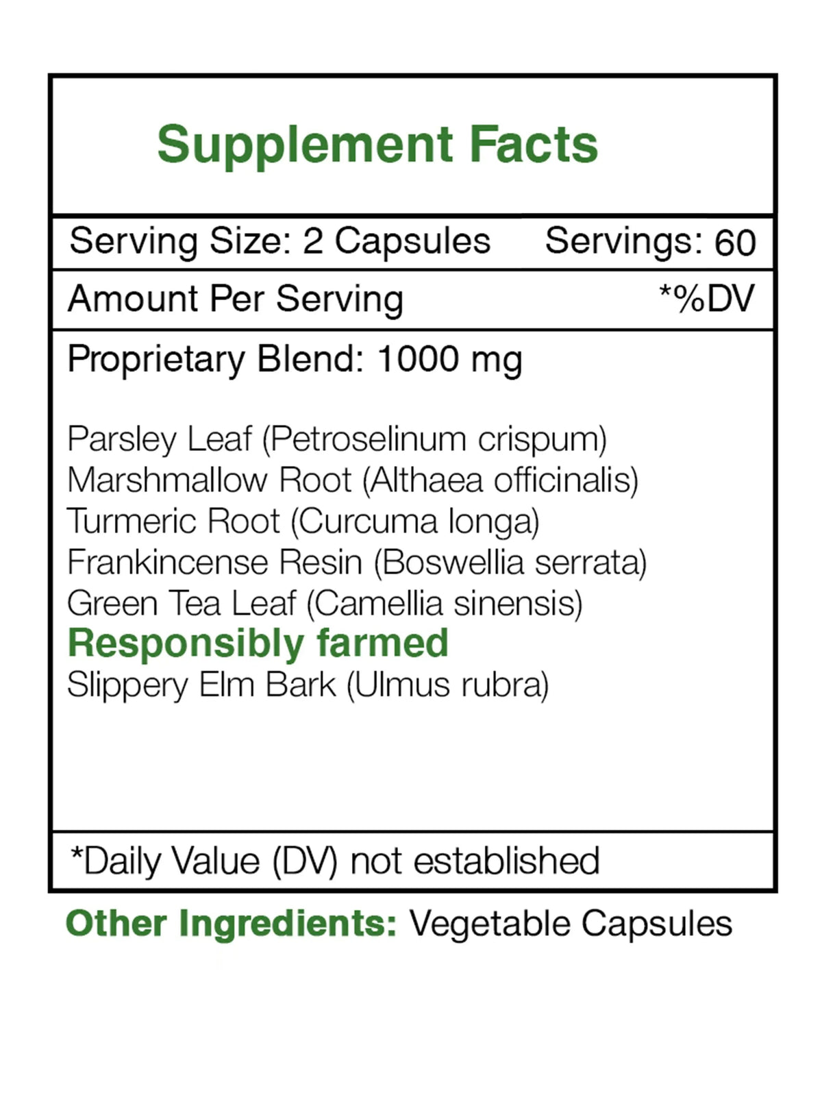 Tribal Crohn's Capsules - Gut and Bowel Formula