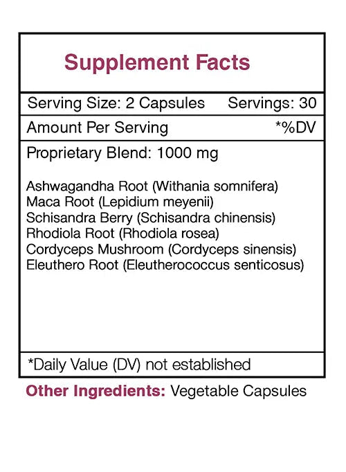 Tribal Restoration Capsules - Body Strength/Energy Restore