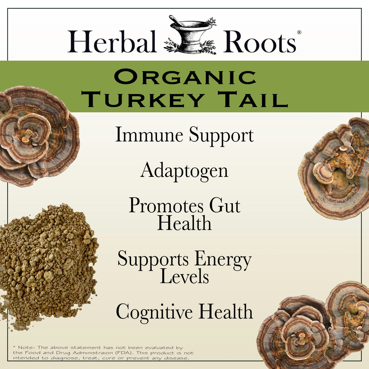Organic Turkey Tail Mushroom