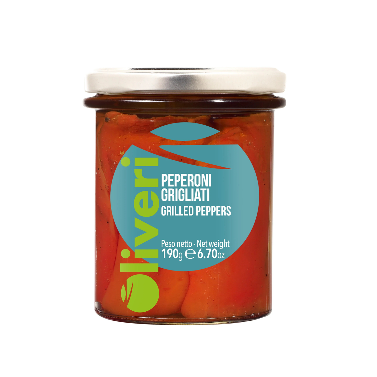 Taycte Grilled Peppers in Extra Virgin Olive Oil (Peperoni Grigliati)