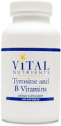 Vital Nutrients, Tyrosine and B-Vitamins 100 Capsules
