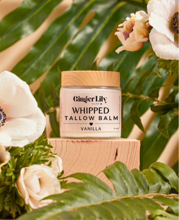Ginger Lily Tallow Organic Whipped Tallow Face & Body Balm