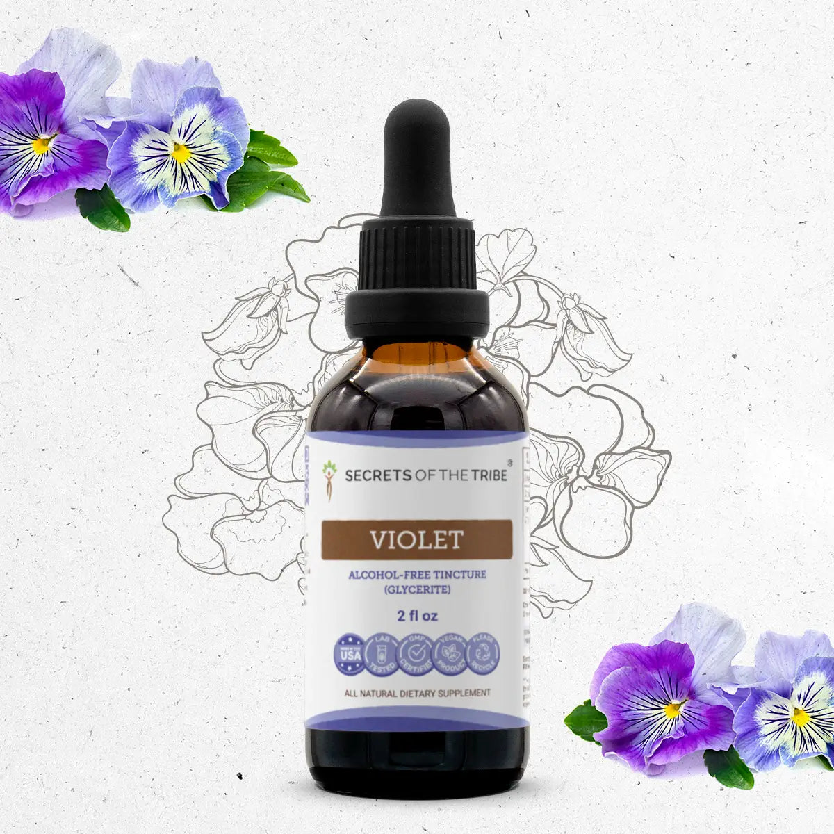 Secrets of the Tribe Violet Tincture