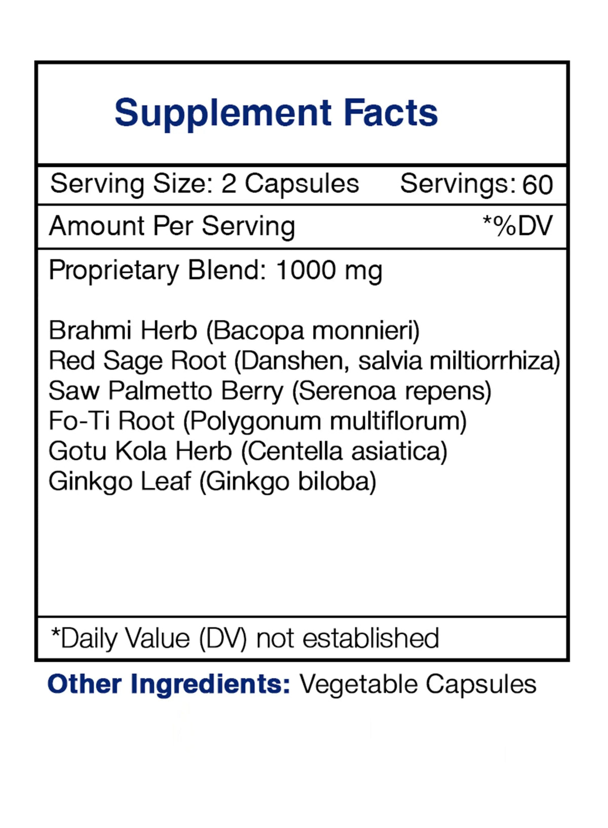 Warrior's Mane Capsules - Male Hair Growth Support