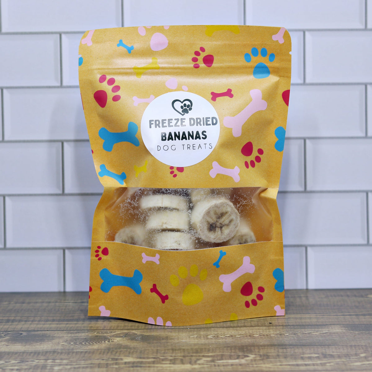 Freeze Dried Banana Dog Treats Single Ingredient, All-Natural Healthy Snack