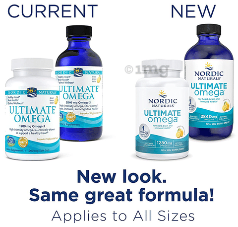 Ultimate Omega 180 Softgels Lemon