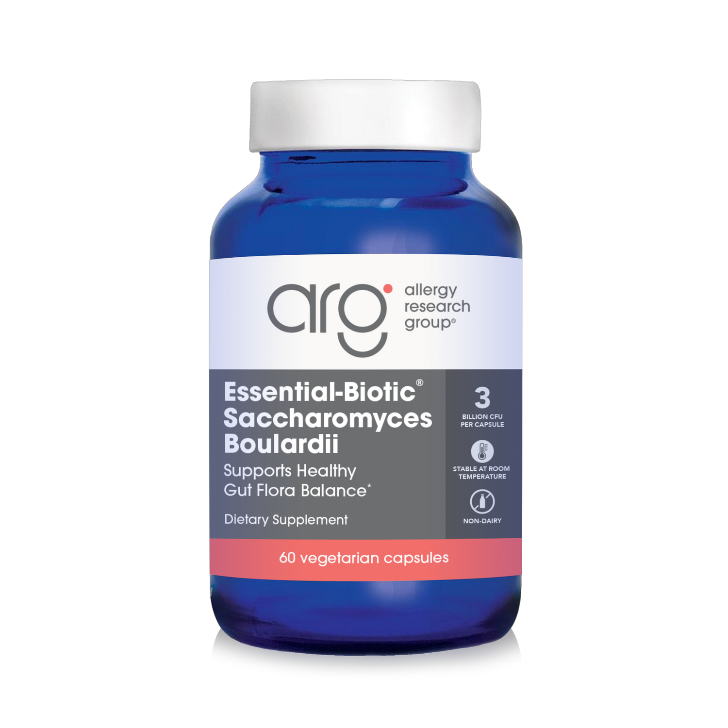 Essential-Biotic Saccharomyces Boulardii 60Veggie Caps