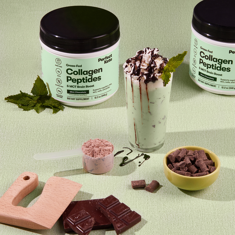 Grass-Fed Collagen Peptides & MCT Brain Boost