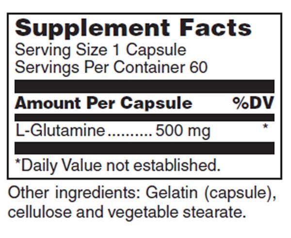 L-Glutamine 60 Capsules