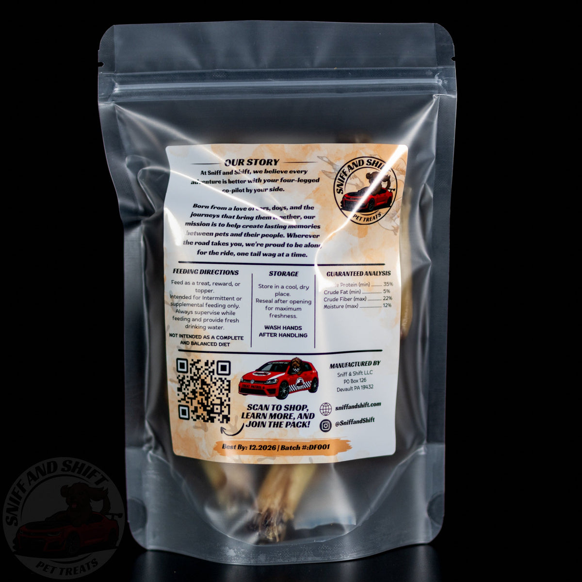 Air-Dried Duck Feet Dog Treats: Crunchy Natural Chews