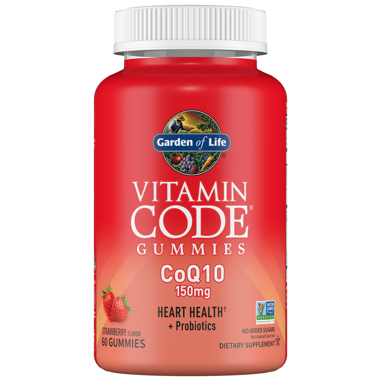 Vitamin Code CoQ10 150mg 150 MG 60 Gummies Strawberry