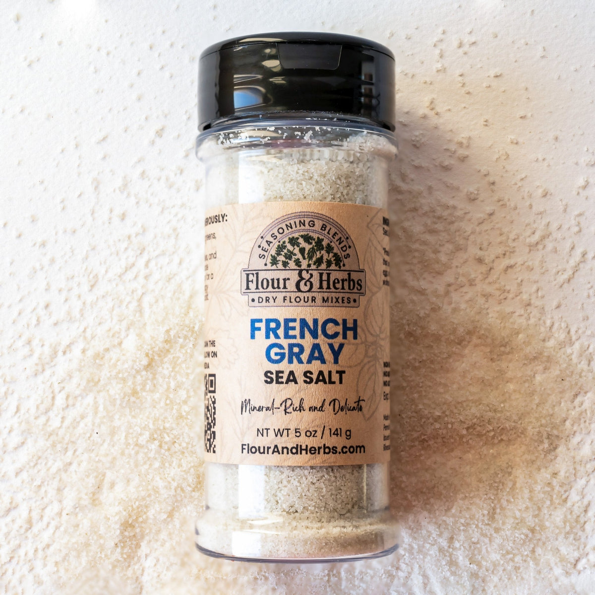 French Grey Sea Salt - Fine Grain