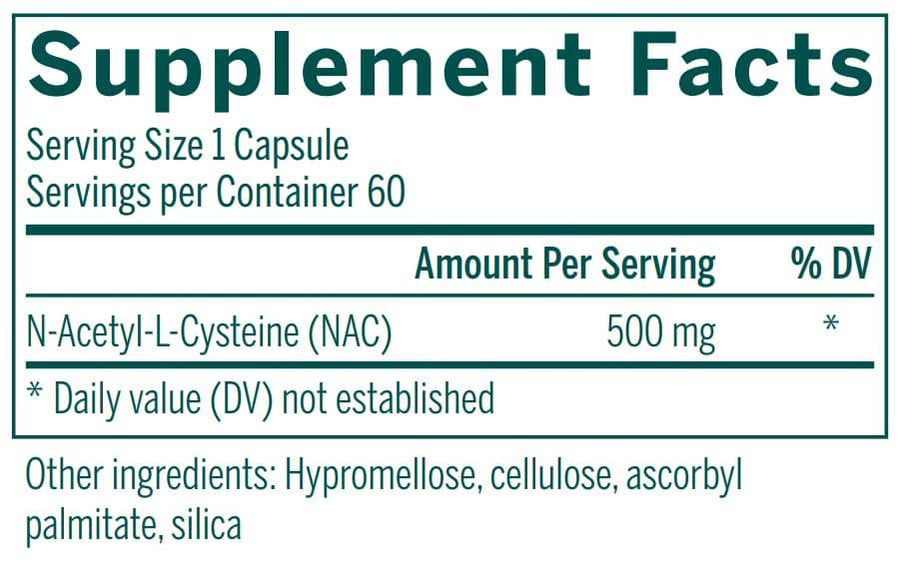 Amino NAC 500 MG 60Veggie Caps