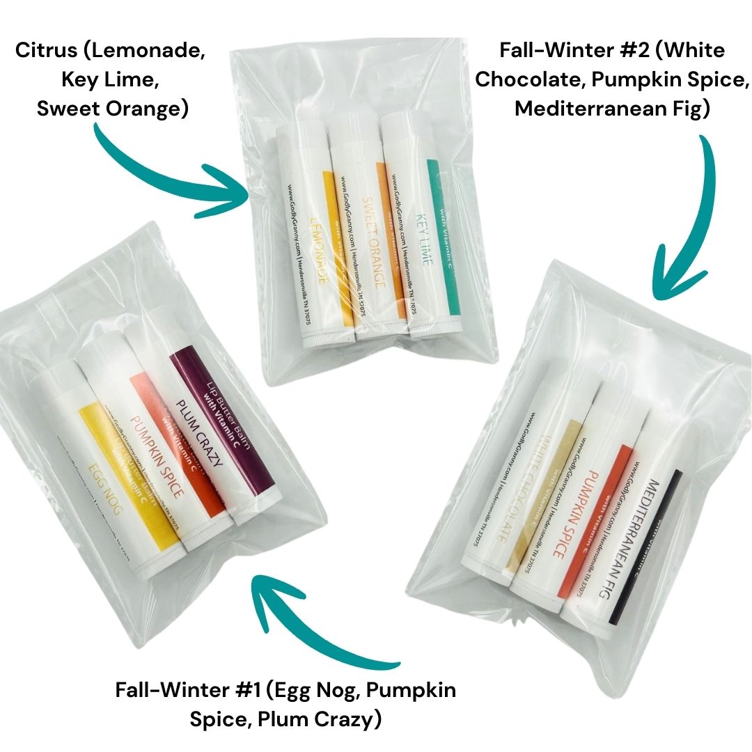 3-Pack Lip Butter Balms