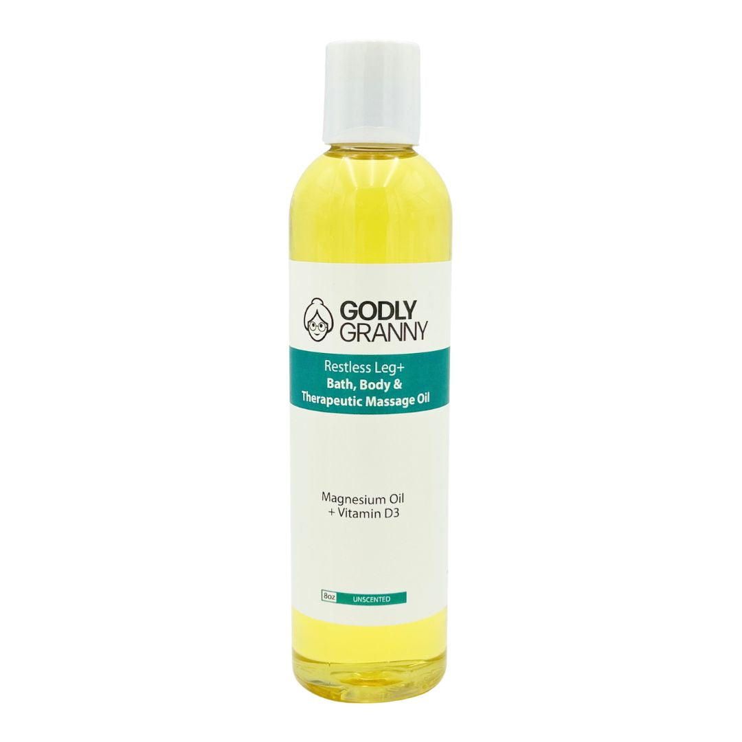 Restless Leg+ Bath, Body & Therapeutic Massage Oil (Unscented)