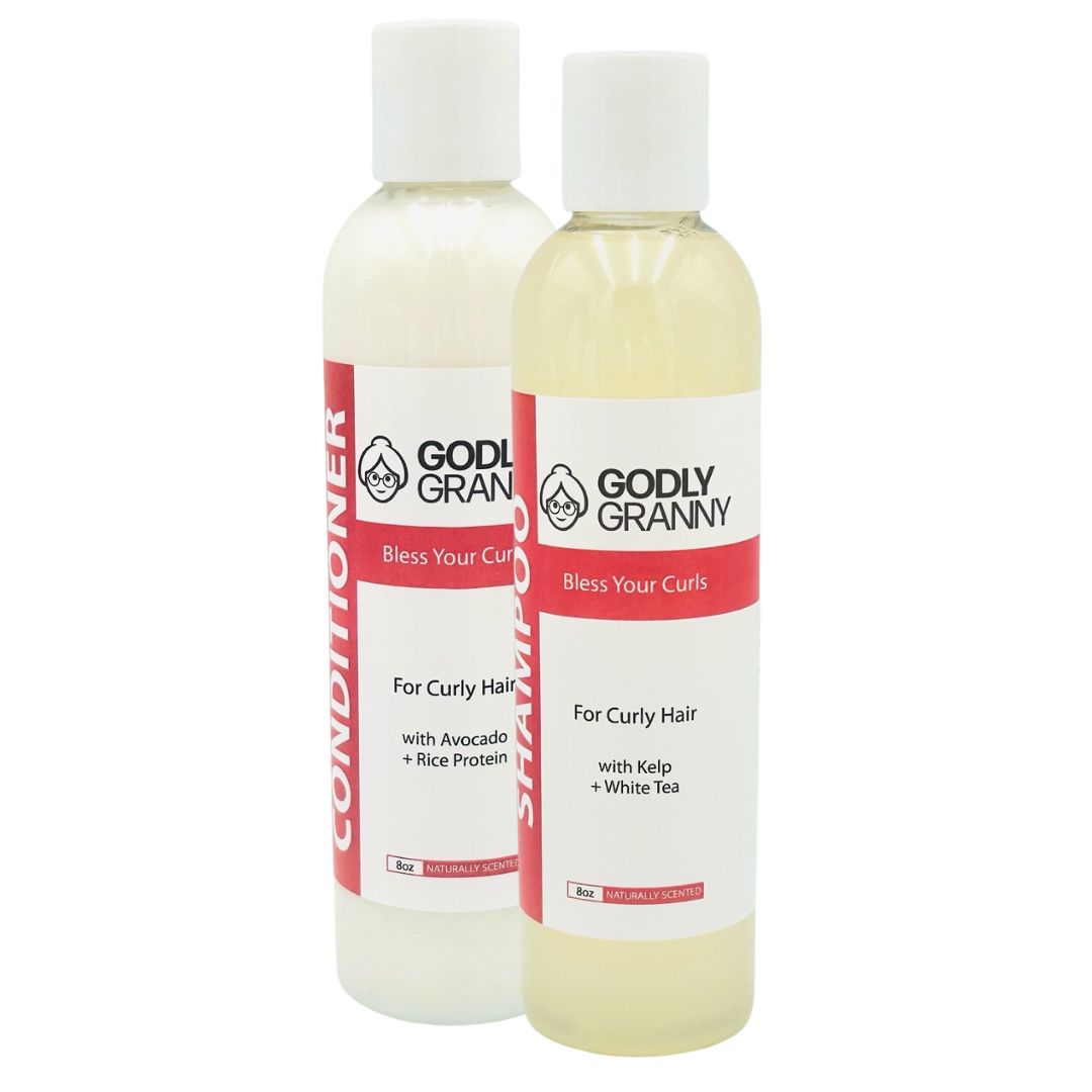 Bless Your Curls Shampoo with Kelp + White Tea