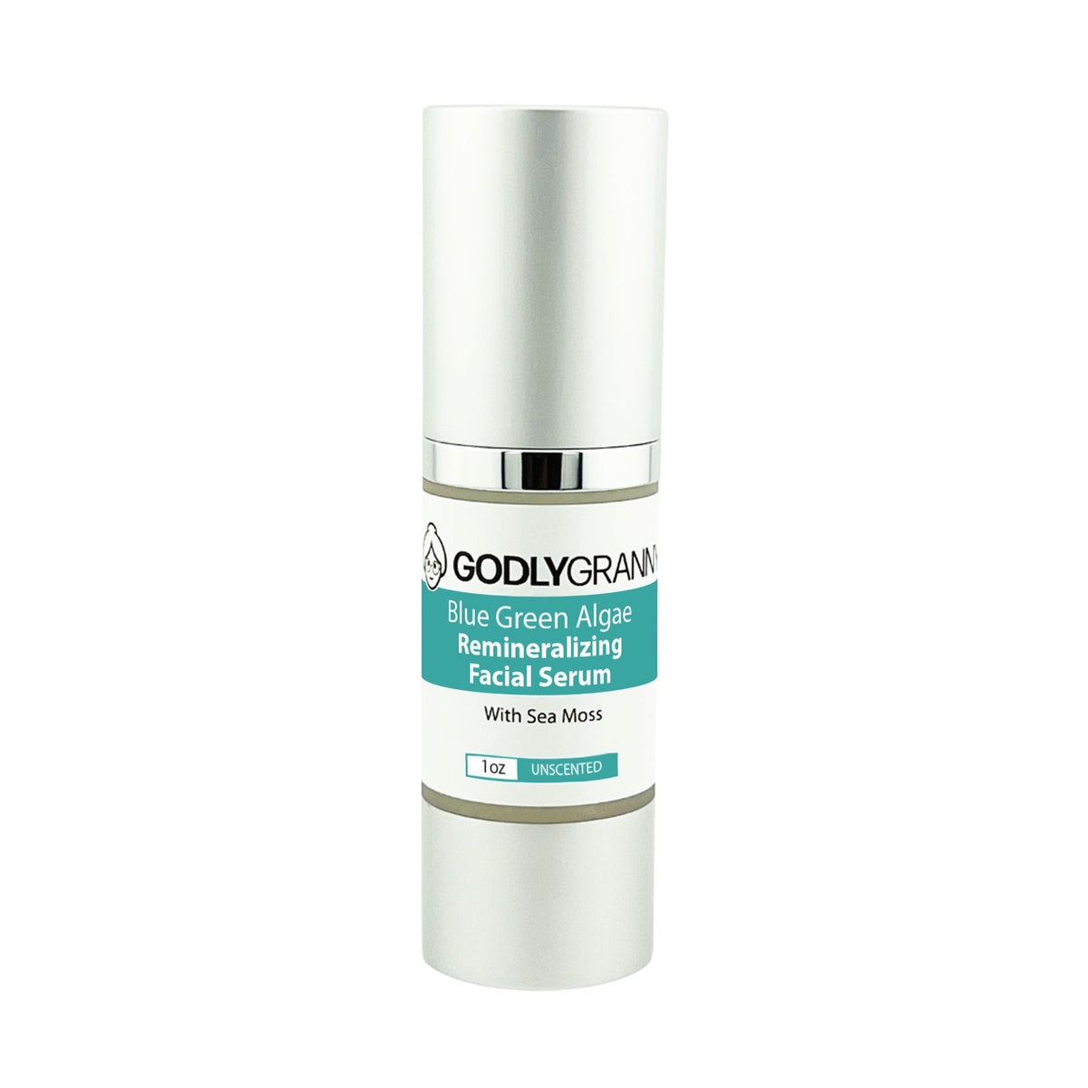 Blue Green Algae Remineralizing Facial Serum with Sea Moss (Unscented)