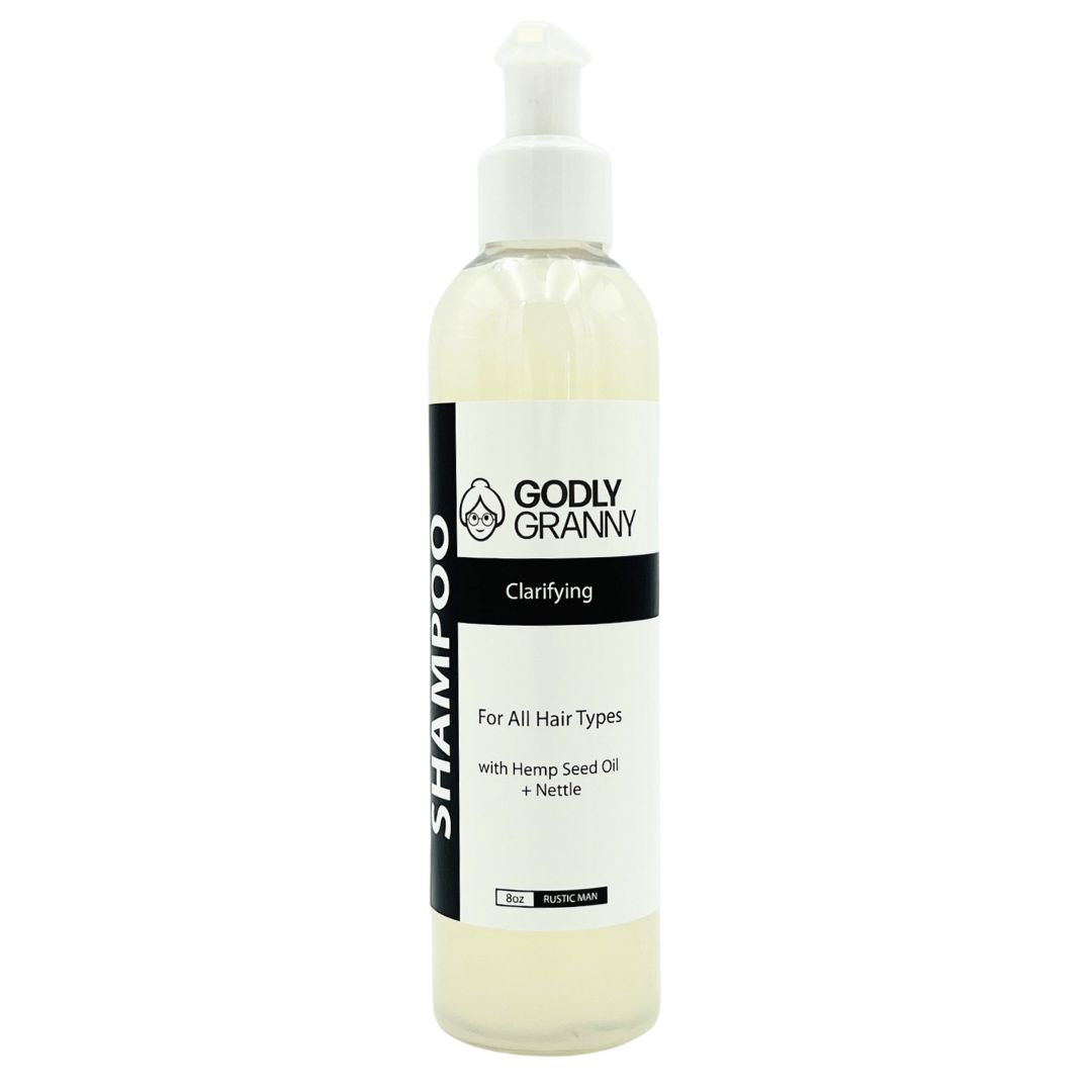Clarifying Shampoo with Hemp Seed Oil + Nettle