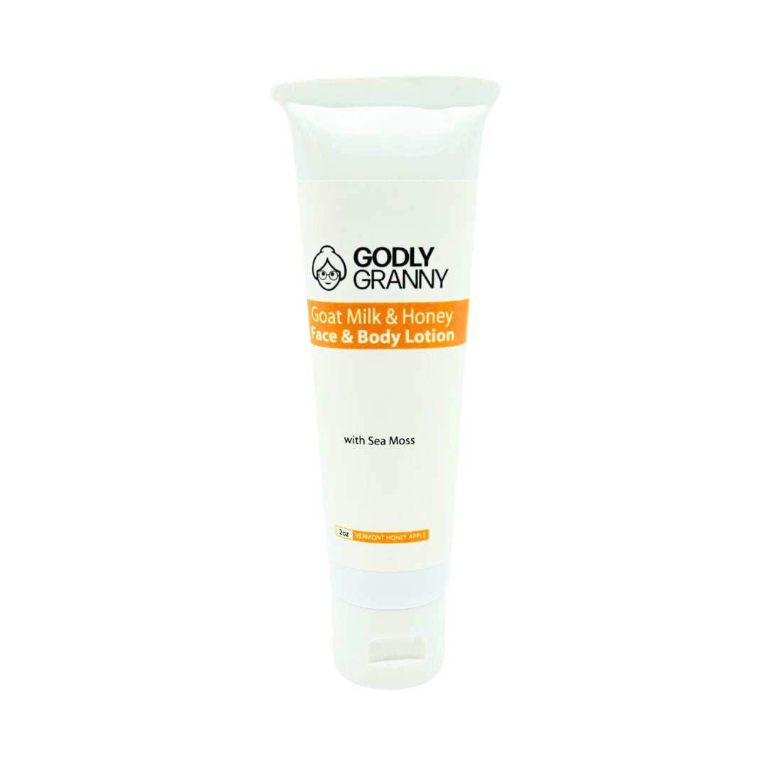 Goat Milk & Honey Face & Body Lotion with Sea Moss