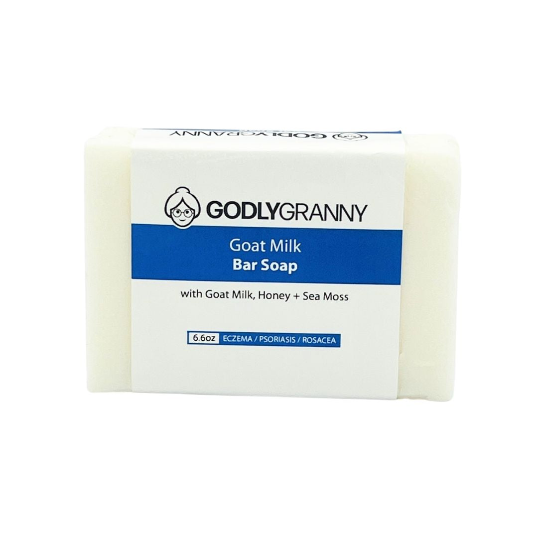 Goat Milk Bar Soap with Goat Milk, Honey + Sea Moss