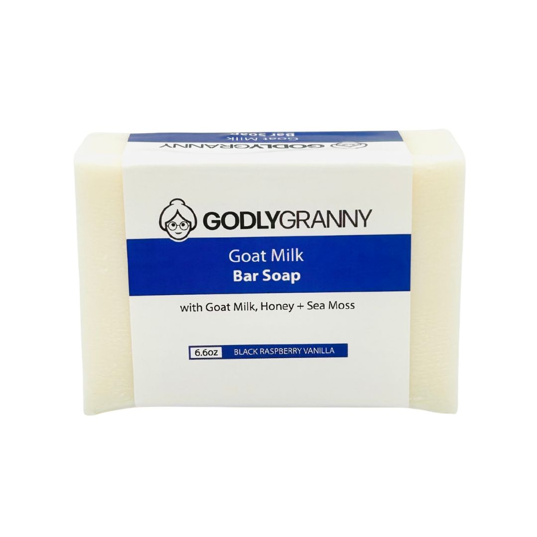 Goat Milk Bar Soap with Goat Milk, Honey + Sea Moss