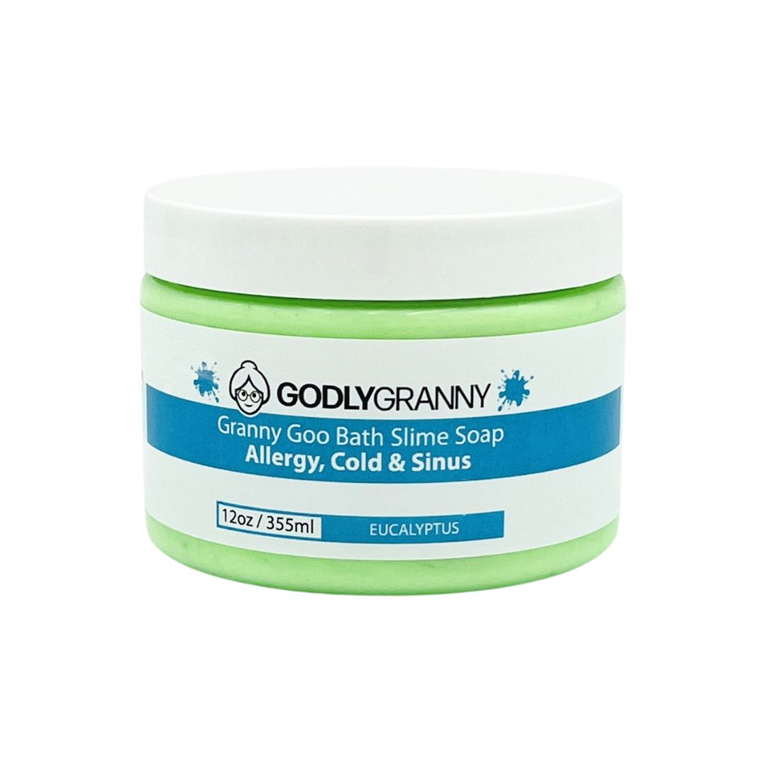 Granny Goo Bath Slime Soap (Allergy, Cold & Sinus with Eucalyptus)