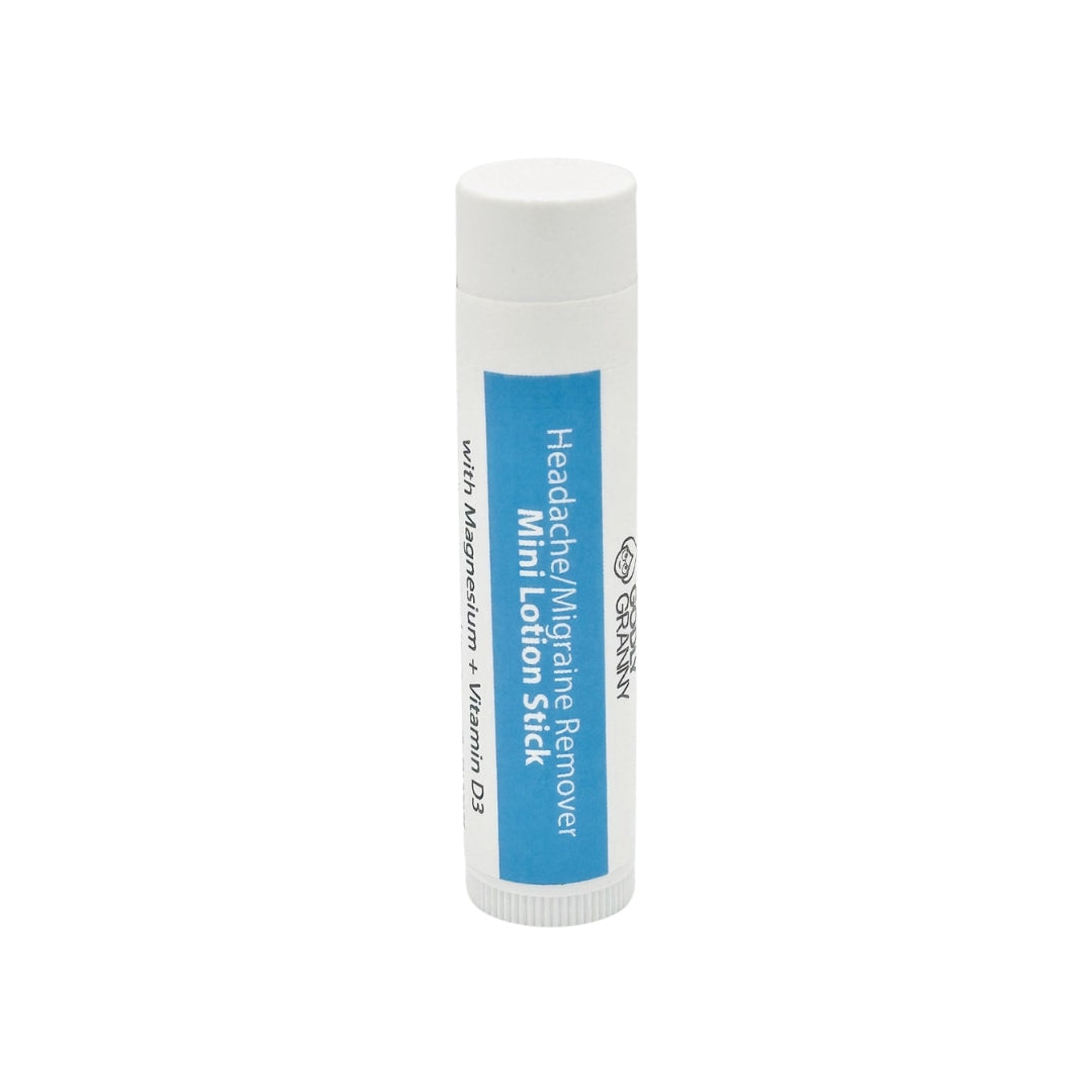 Headache/Migraine Remover Mini Lotion Stick with Magnesium + Vitamin D3