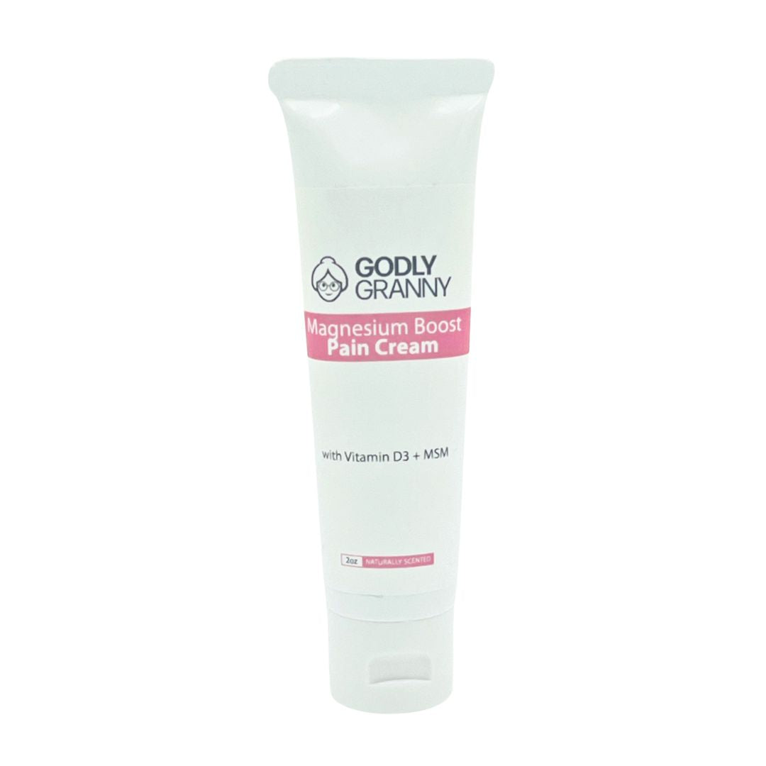 Magnesium Boost Pain Cream with Vitamin D3 & MSM