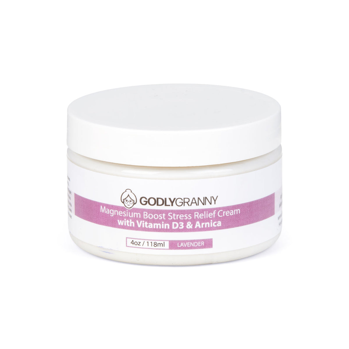 Magnesium Boost Stress Relief Cream with Vitamin D3 and Arnica (Lavender)