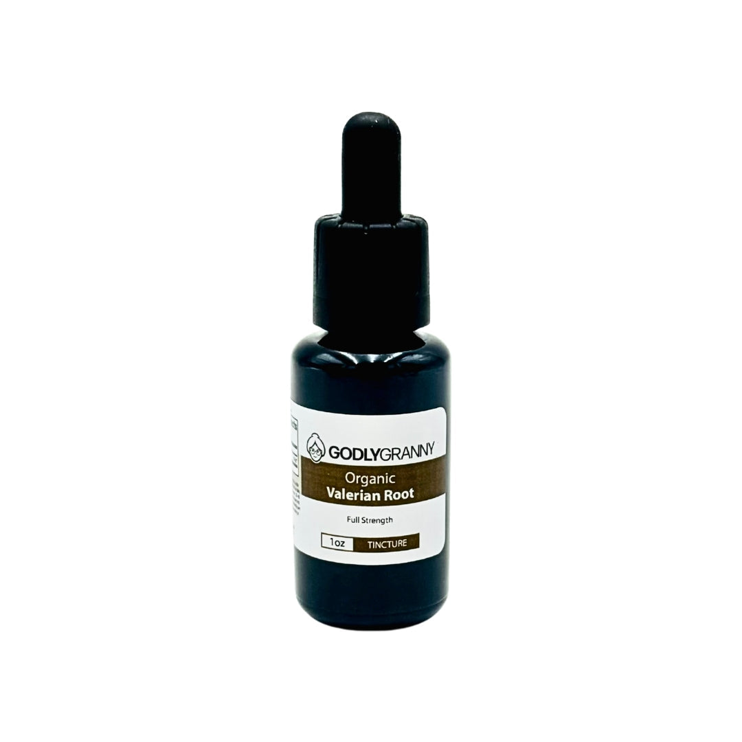 Organic Valerian Root Tincture—Full Strength