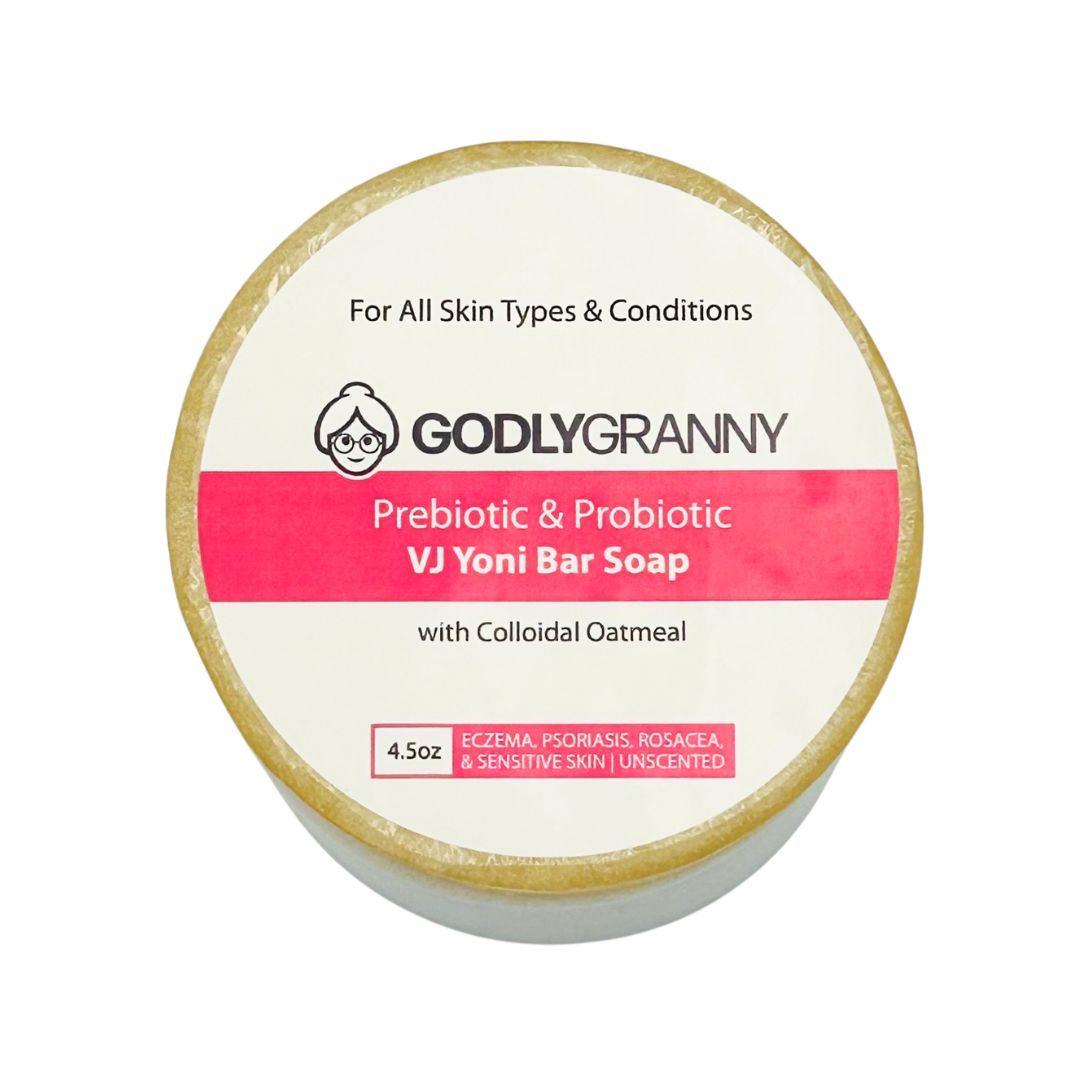 Prebiotic & Probiotic VJ Yoni Bar Soap with Colloidal Oatmeal