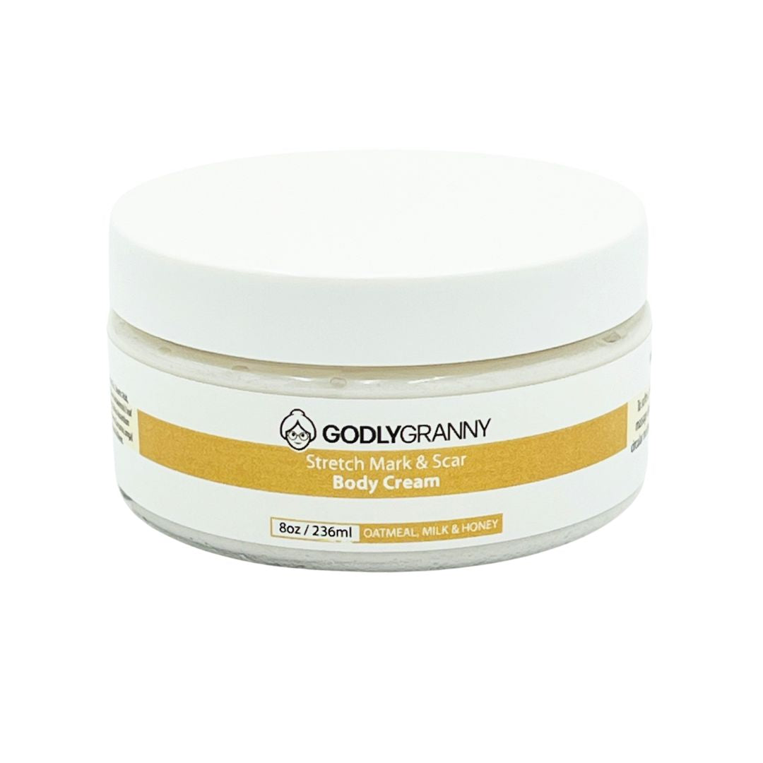 Stretch Mark & Scar Body Cream with Sea Moss + Colloidal Oatmeal + Zinc Oxide