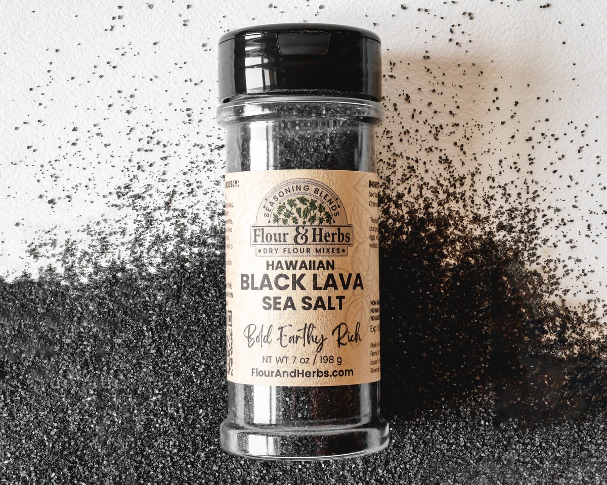 Hawaiian Black Salt - Fine Grain
