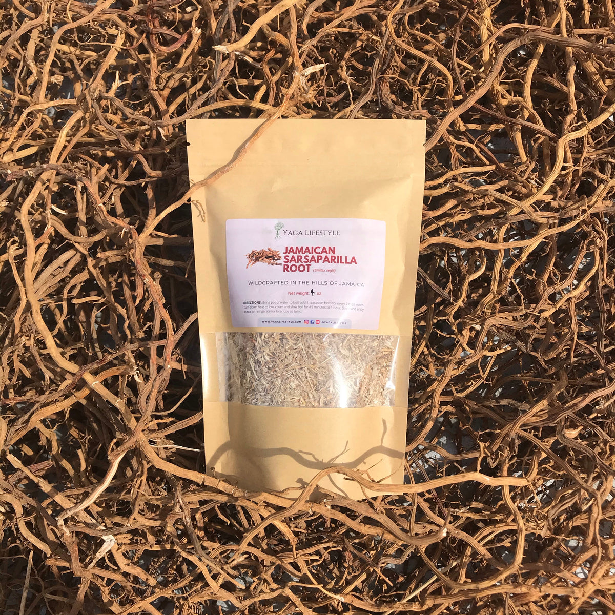 Jamaican Sarsaparilla Root (Coarse Powder)